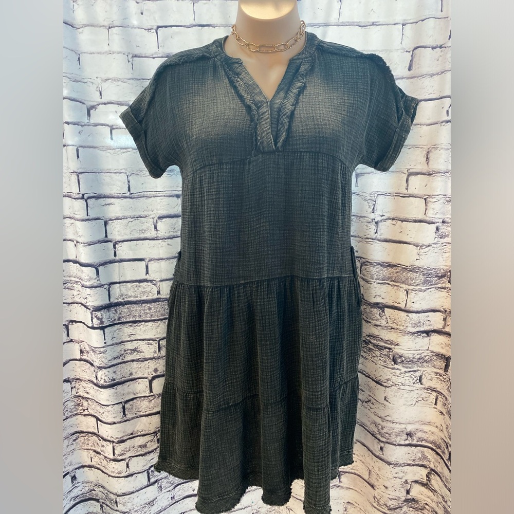 ZeNana 100% cotton dress with pockets